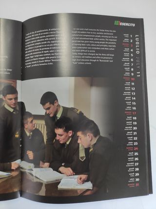 calendario esercito 2011