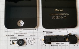 Apple IPhone 4 deconstruido