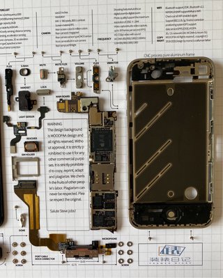 Apple IPhone 4 deconstruido