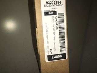 Resistência para máquina de secar roupa