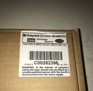 Resistência para máquina de secar roupa