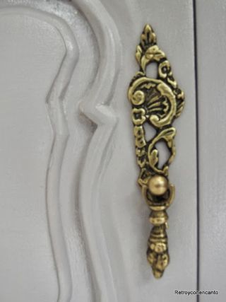 Mesita noche lavanda