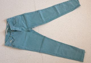 Pantalón mujer Zara Verde Sage