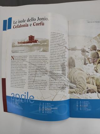 calendario esercito 2004