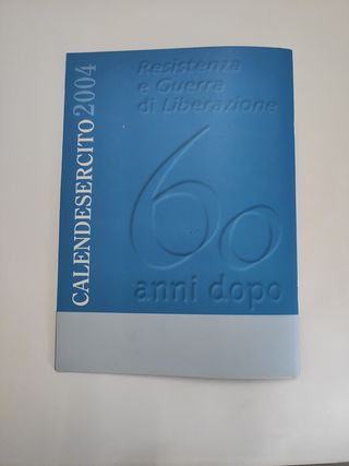 calendario esercito 2004
