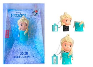 Pendrive 32 GB Elsa Frozen embalado 