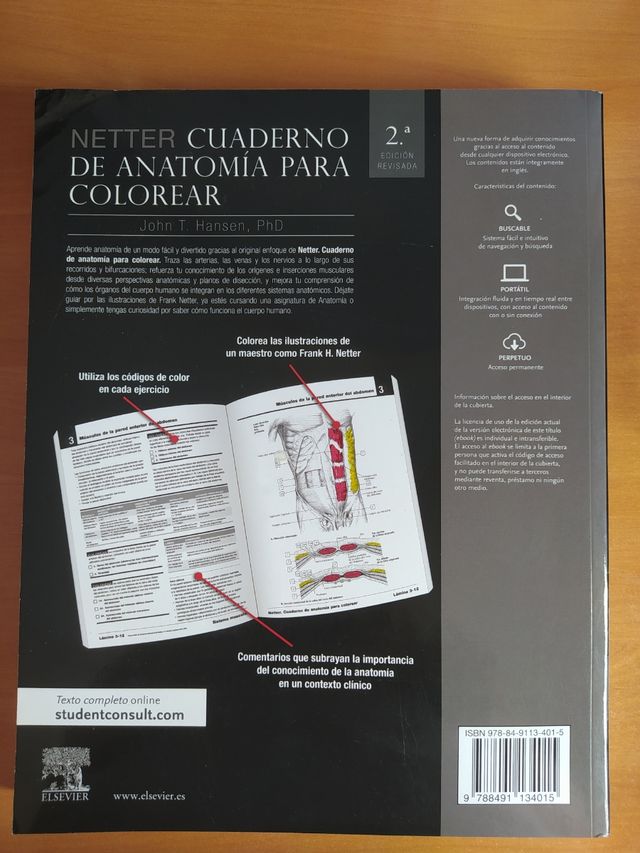 Cuaderno de anatomía