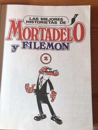 LAS MEJORES HISTORIETAS DE MORTADELO Y  FILEMON.