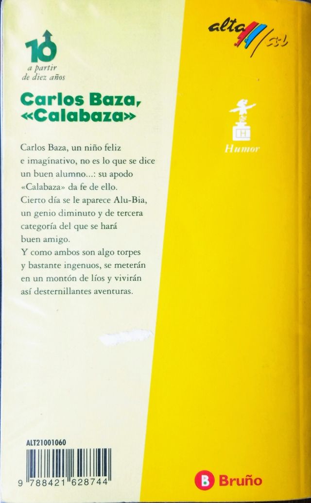 Carlos Baza Calabaza 9788421628744