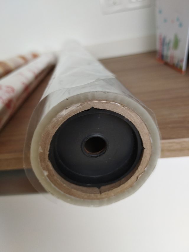 Papel regalo transparente