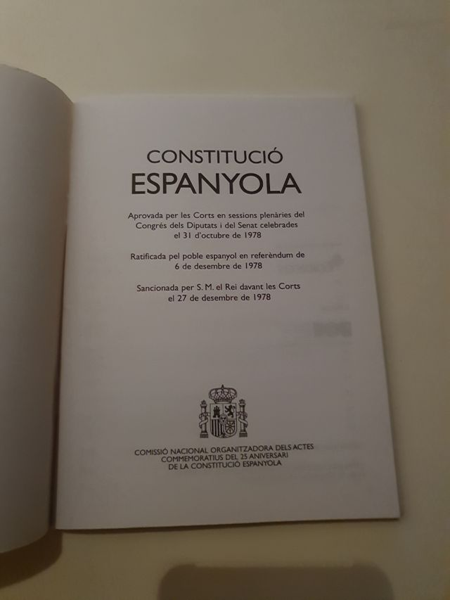 Constitució española