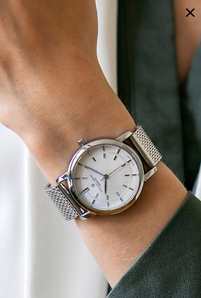 Reloj cuarzo acero Frederic Graff Génova