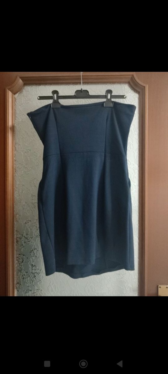 Abito corto senza maniche con coprispalle