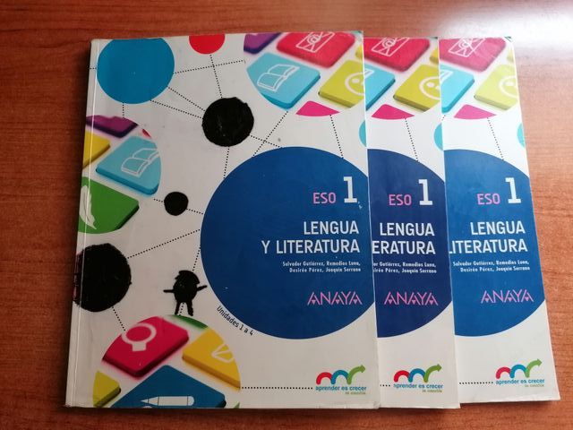 Libro de texto 1º ESO LENGUA Y LITERATURA