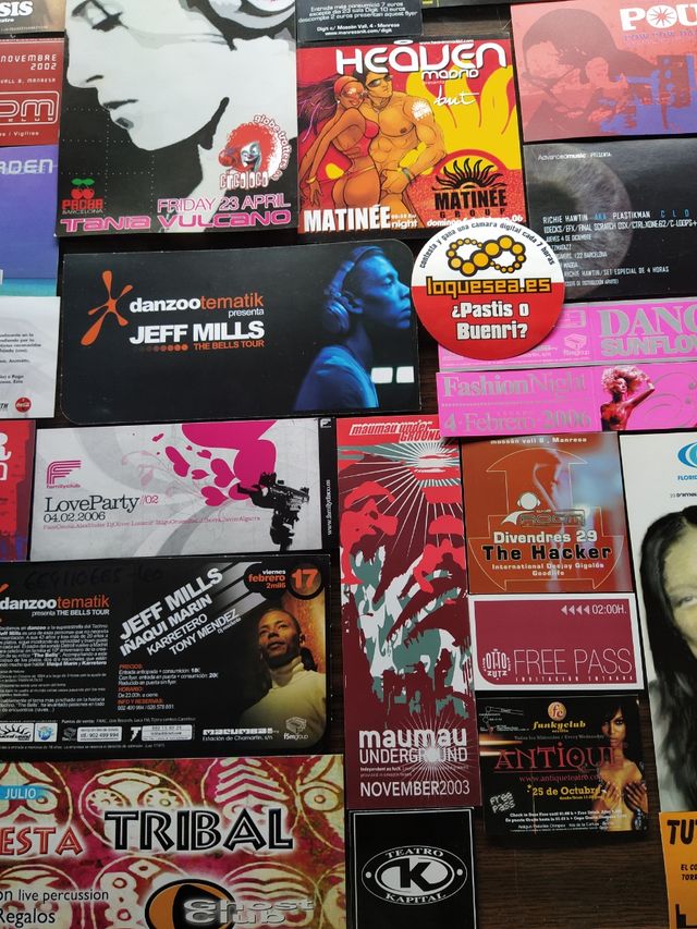 Colección flyers años 2000