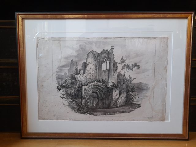 Grabado francés siglo XIX