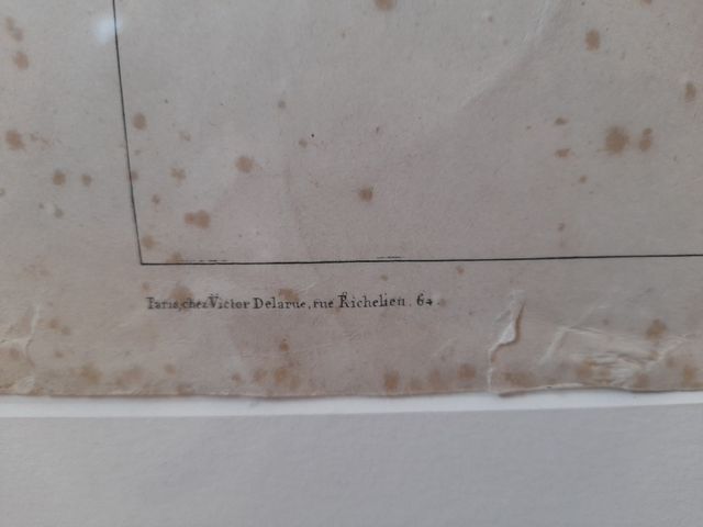 Grabado francés siglo XIX