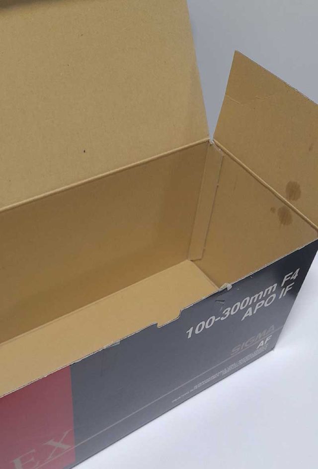 Sigma caja vacía 100-300/4 APO