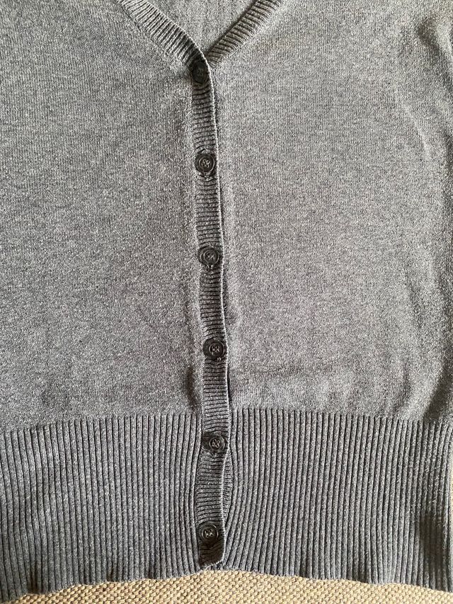 Rebeca entretiempo gris Bershka