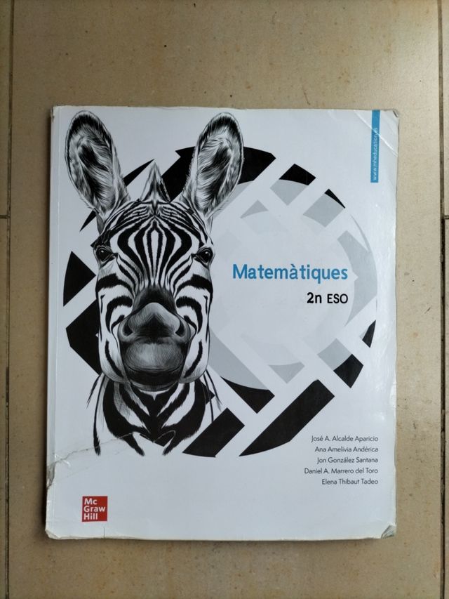 Libro matemáticas 2 ESO