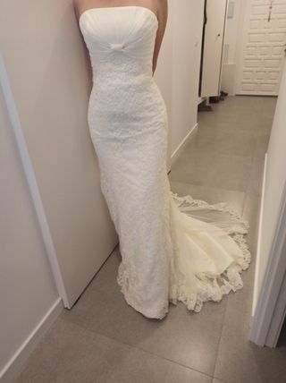 Vestido de novia de Aire diseñado por Rosa Clara.