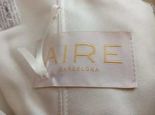 Vestido de novia de Aire diseñado por Rosa Clara.