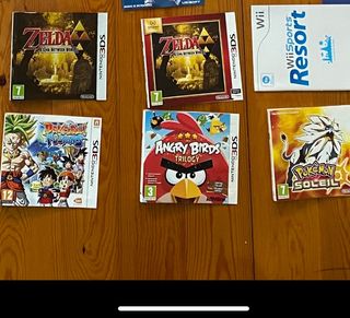 Lote de Manuales, carátulas, puntos Nintendo