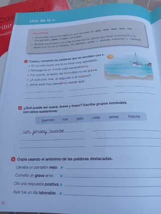 cuadernillo lengua 4 primaria