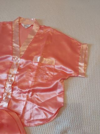 Pijama Corto Rosa Verano T-38/40