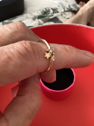 Anillo de oro y diamantes Tous