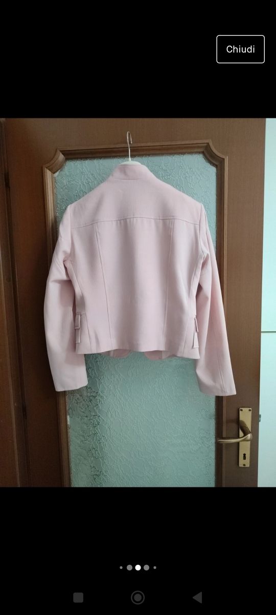 Coconuda Giacca avvitata foderata in raso con bott