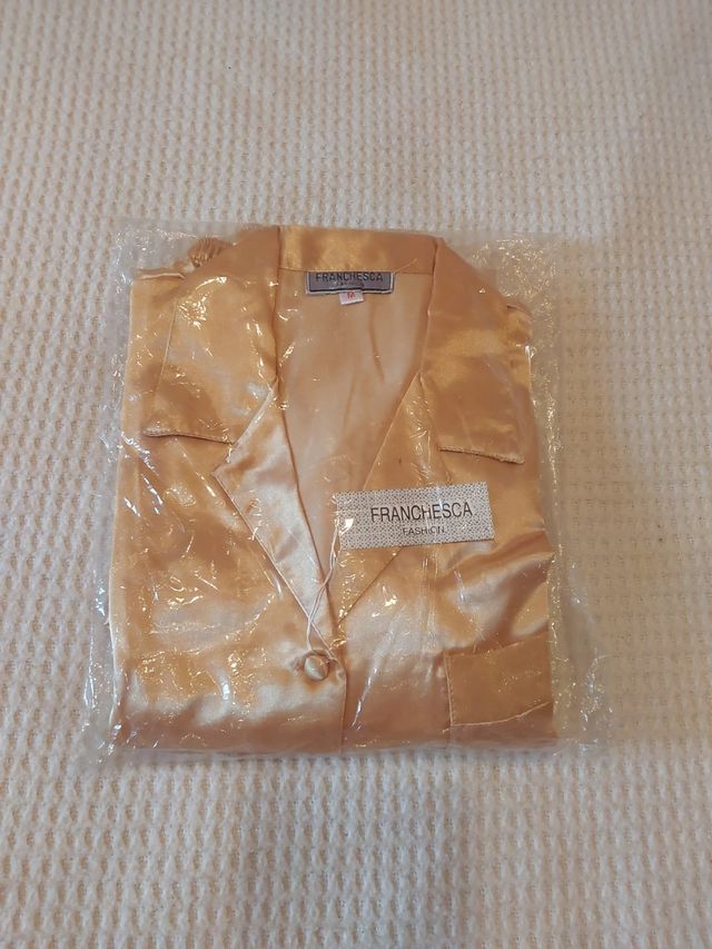 Pijama Dorado Largo T-36/38