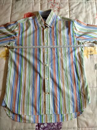 Camisa hombre Tommy Hilfiger manga larga talla S/P