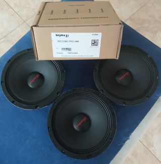 4 altavoces Beyma