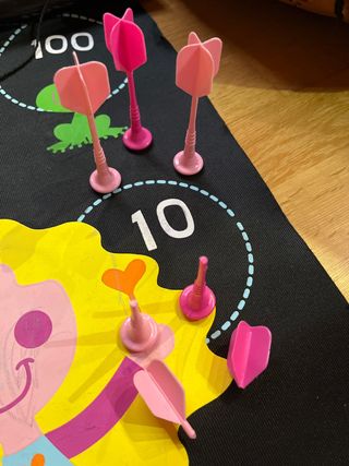 Juego de dardos imantado