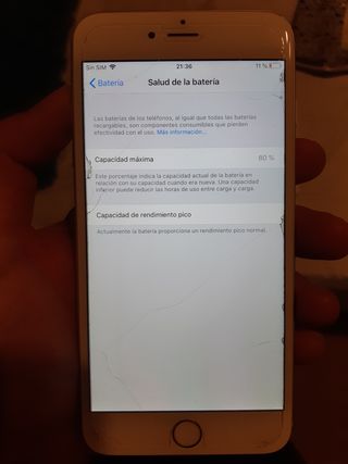 Iphone 6S Plus 128GB Plata