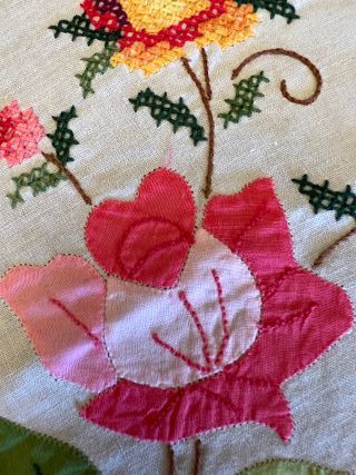 mantel grande de algodón