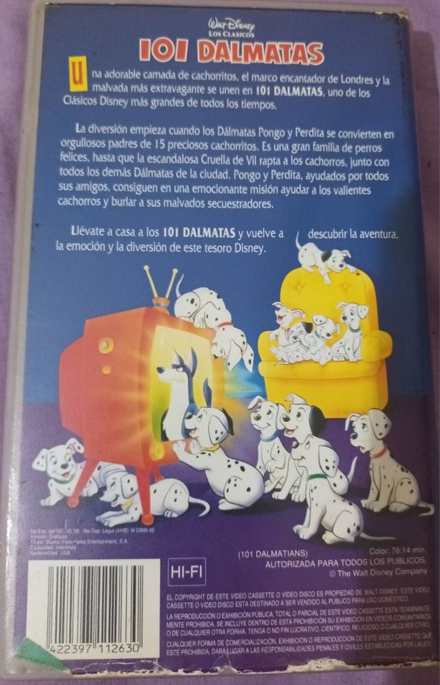 101 Dalmati VHS