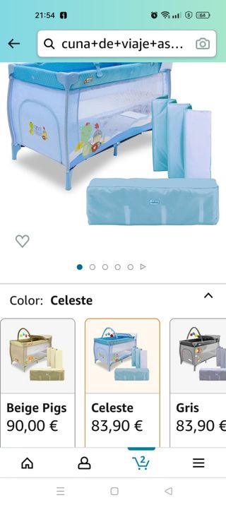 CUNA DE VIAJE ASALVO