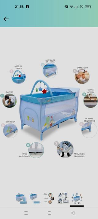 CUNA DE VIAJE ASALVO