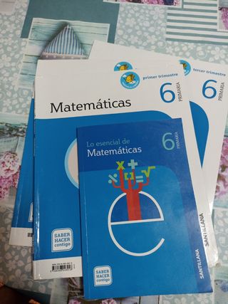 libro matemáticas 6