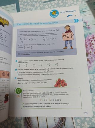 libro matemáticas 6