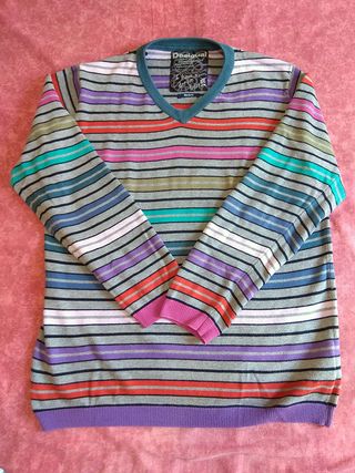 Jersey chico hombre Desigual algodón talla M