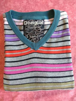 Jersey chico hombre Desigual algodón talla M