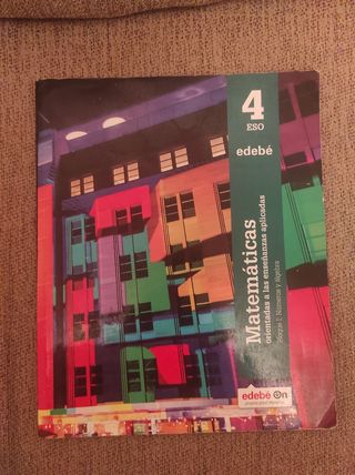 Libros 4 ESO Diferentes editoriales