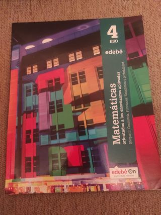 Libros 4 ESO Diferentes editoriales