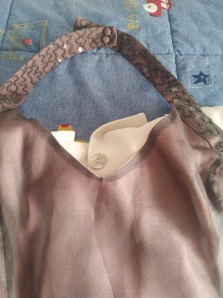 vestido fiesta escote halter Tintoretto