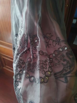 vestido fiesta escote halter Tintoretto