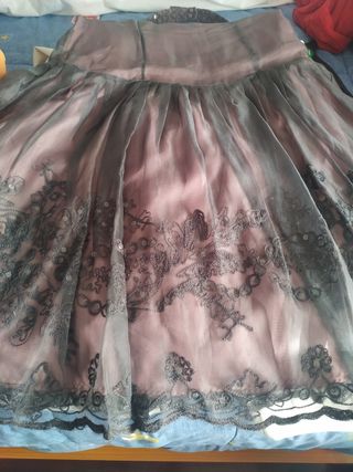 vestido fiesta escote halter Tintoretto