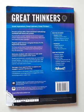 Libro Catalán/ Inglés 4ESO